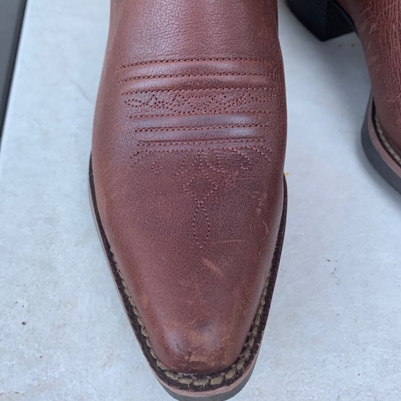 Justin Women Dark Brown Boots - Picture 4 of 12